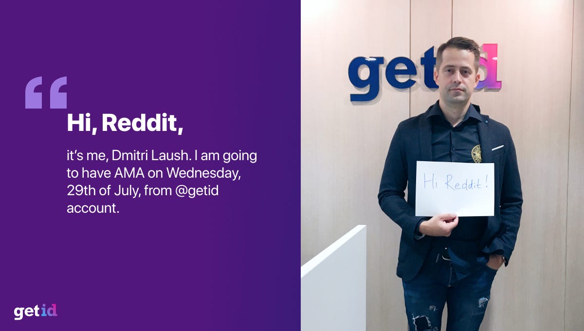 Ama With Getid Ceo Todayon Wednesday 29th Of July 2020 By Getid Kyc Software For Business Medium