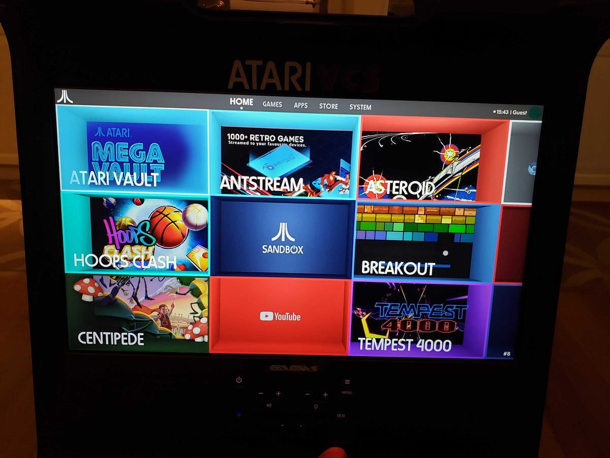 new atari game console