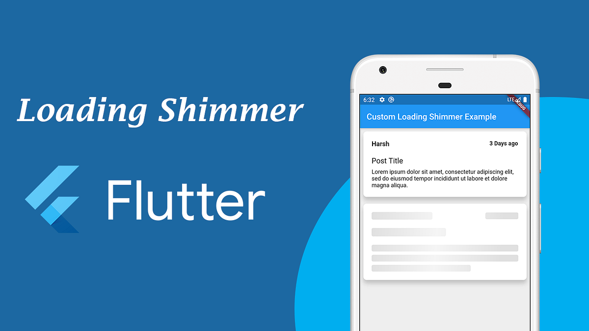 Custom Loading Shimmer in Flutter — The Easy Way by Harshvardhan