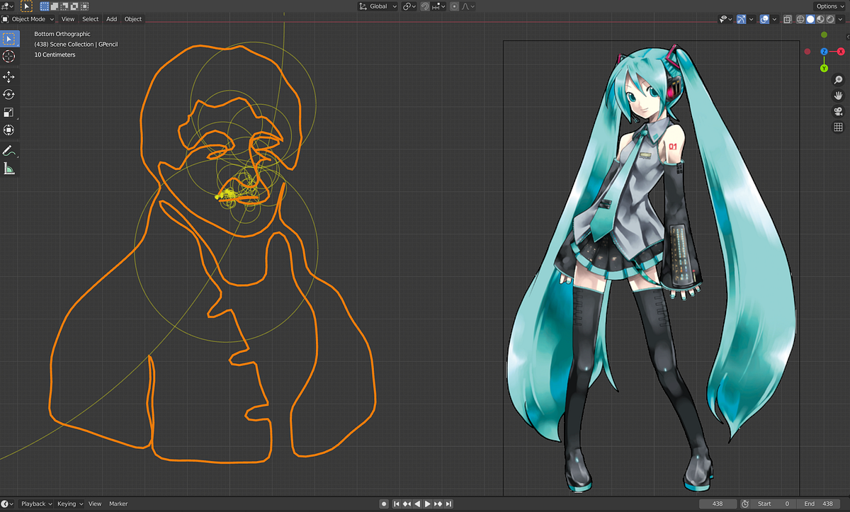 Drawing Anything With Fourier Series Using Blender And Python By Avantcontra Medium