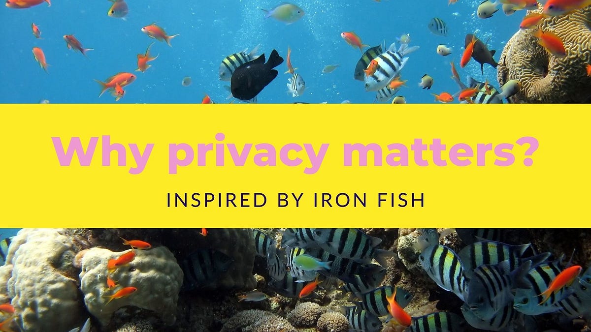Why privacy matters? Inspired by today’s Iron Fish AMA. by Val