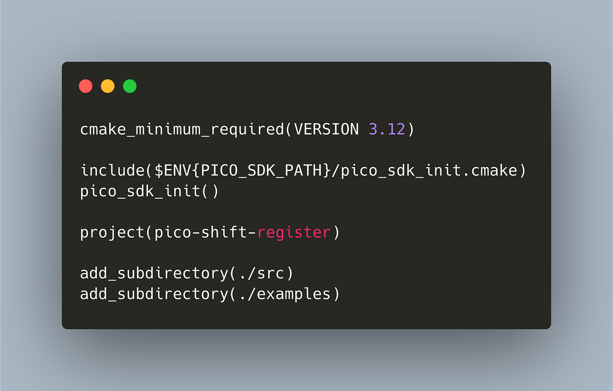 Getting started with Raspberry Pico and CMake | by Sebastian | Medium