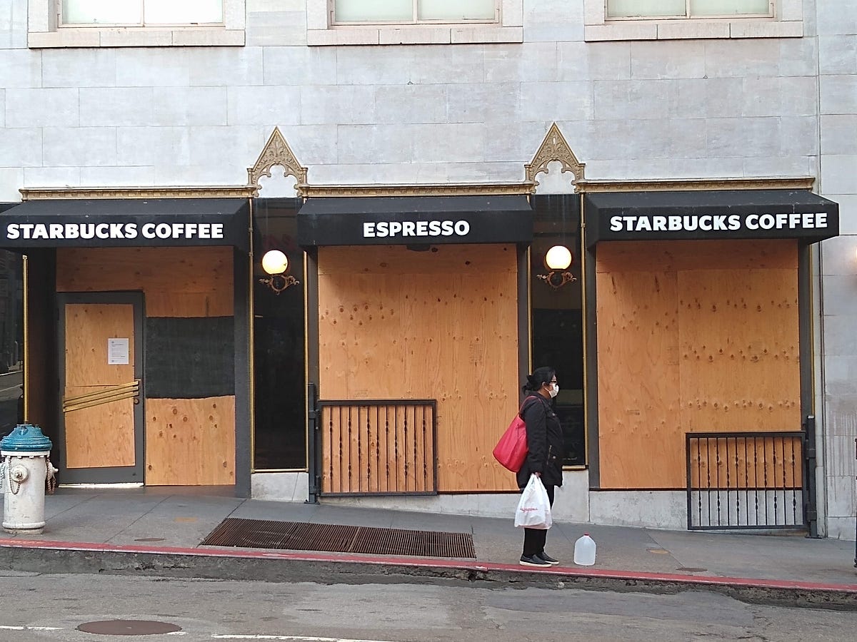 San Francisco is a Ghost Town and Union Square is a Haunted Forest by