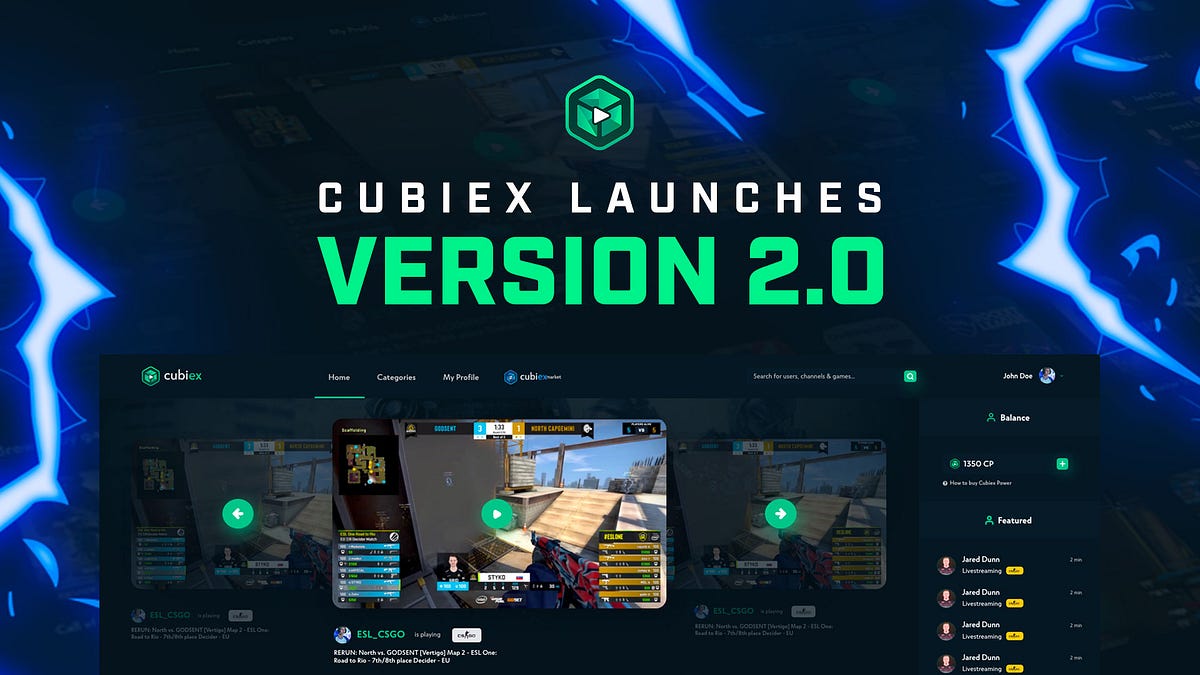 cubiex-esports-launches-v20-platform
