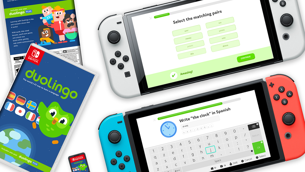 What if Duolingo was available for Nintendo Switch? | by Dylan M. Austin |  Bootcamp