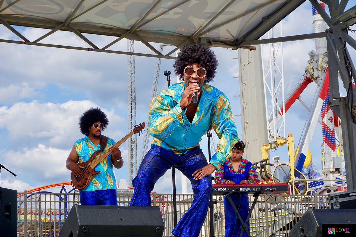 The Disco 54 Band LIVE! at the Wine on the Beach Festival in Seaside