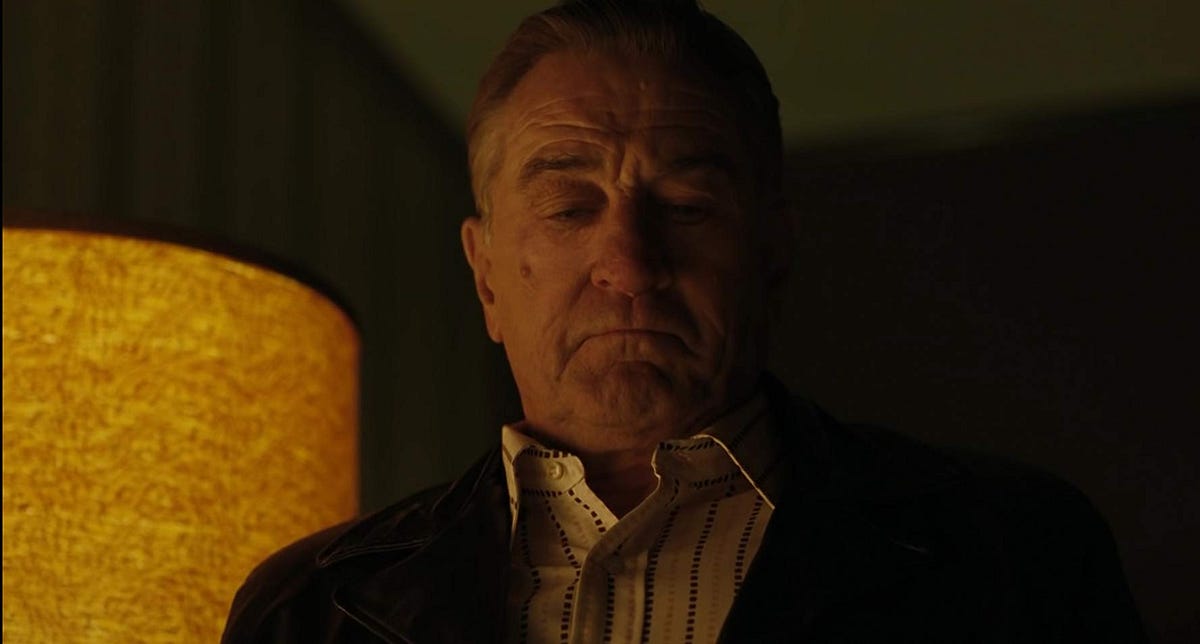 The Irishman Review. This film is super long. Too long to… by Maryreaned Medium