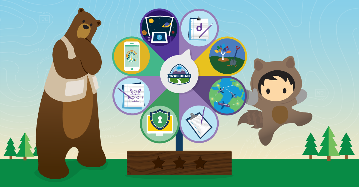 Day 9 : Salesforce Trailhead: where to start ? #TexeiAdventcalendar # Salesforce | by Audrey Riffaud | Texeï