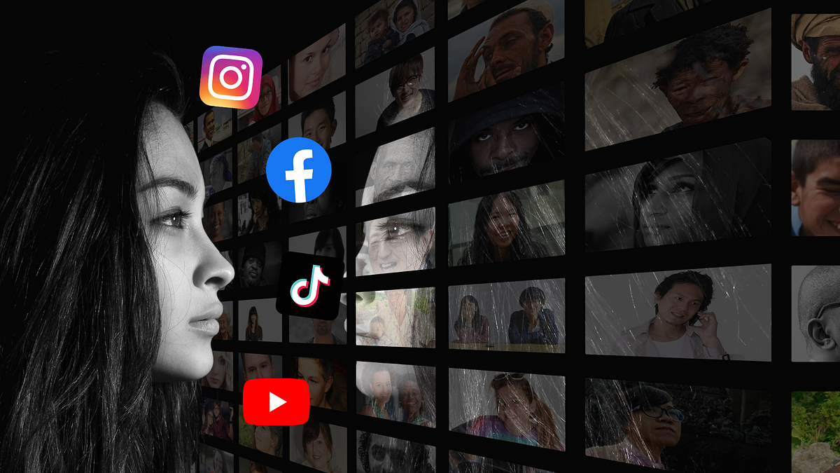 The dangers of getting sucked into social media. by Catherine Perry