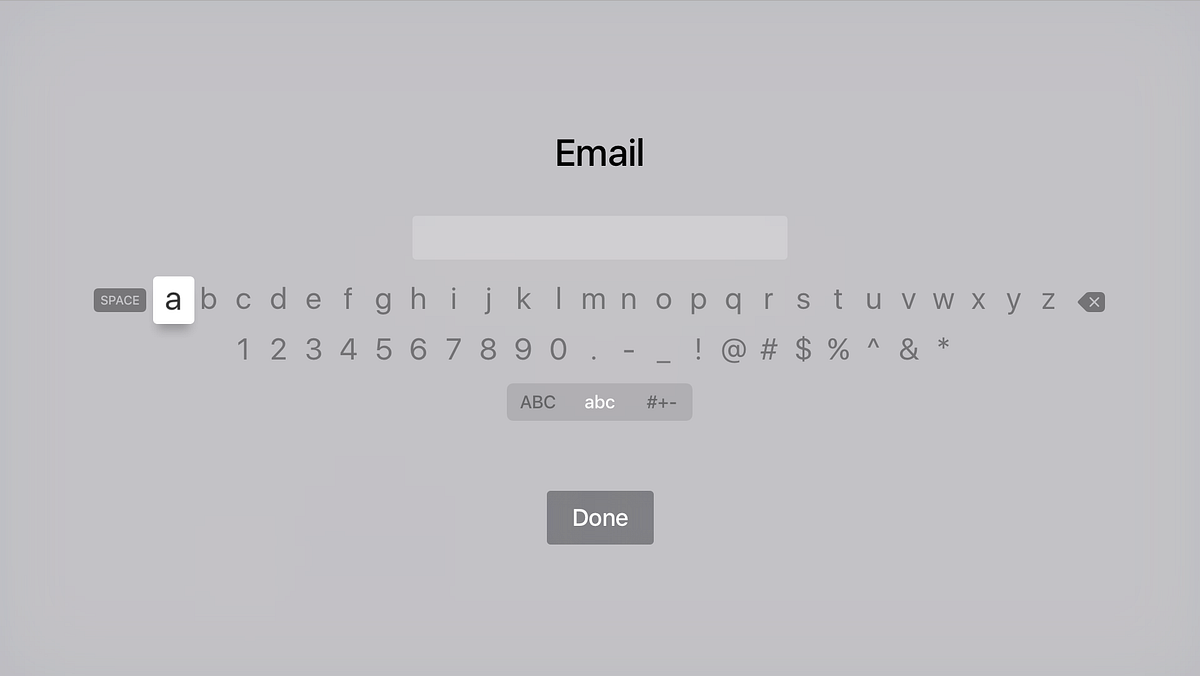 Signing into apps on Apple TV sucks by Benny Wong Medium