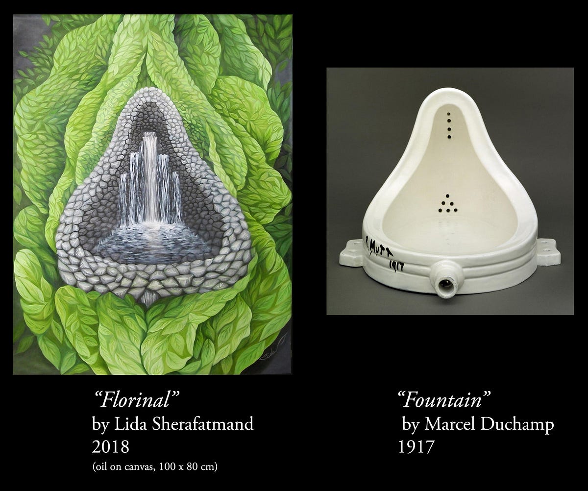 Duchamp's Fountain versus a Florinal! | by Feral Horses | Feral Horses |  Blog | Medium