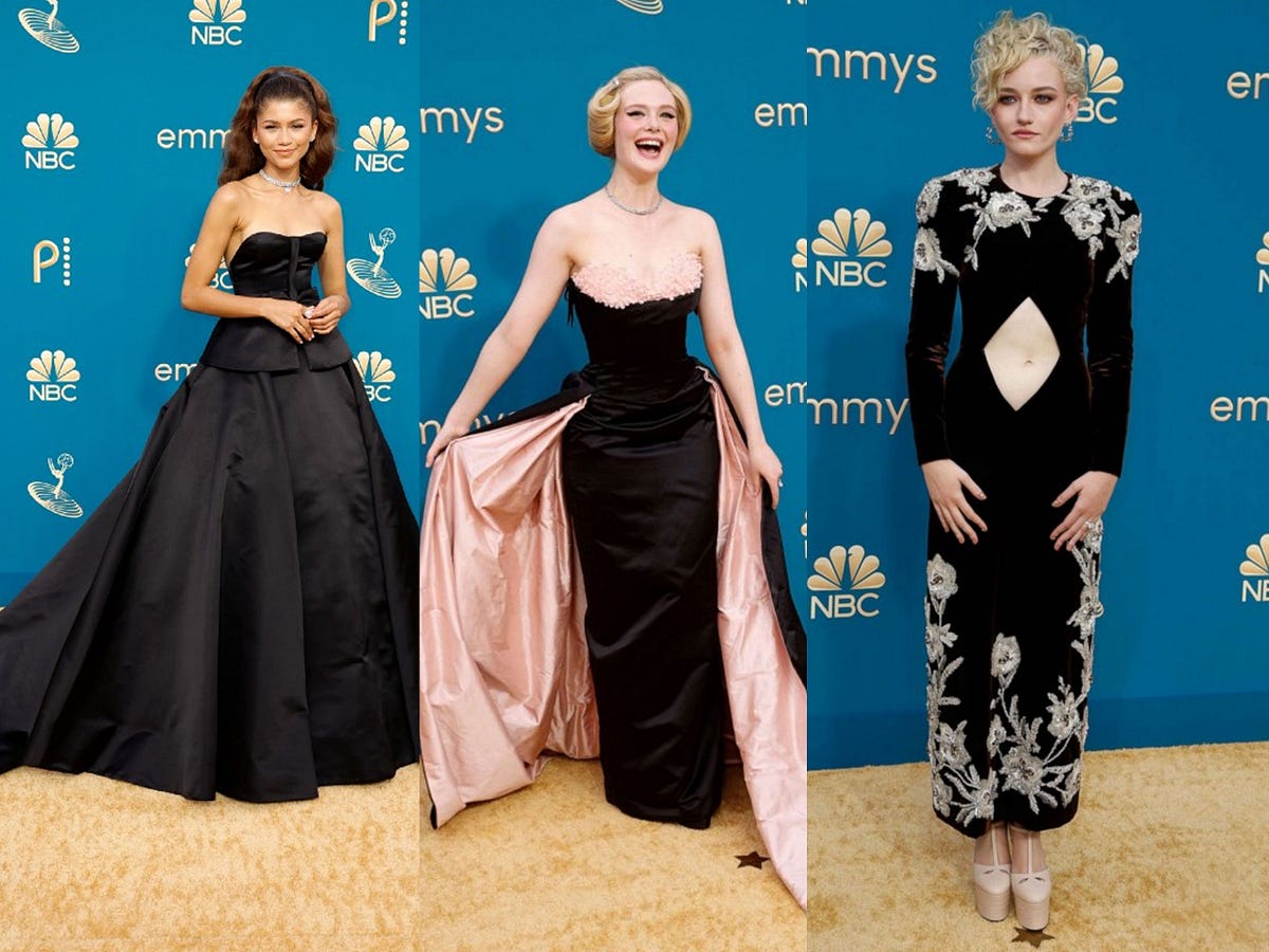 The Most Memorable RedCarpet Gowns from the 2022 Emmy Awards THREAD