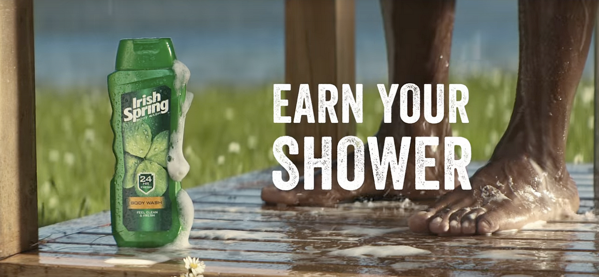 Irish Spring is missing out on their biggest brand asset by Evan