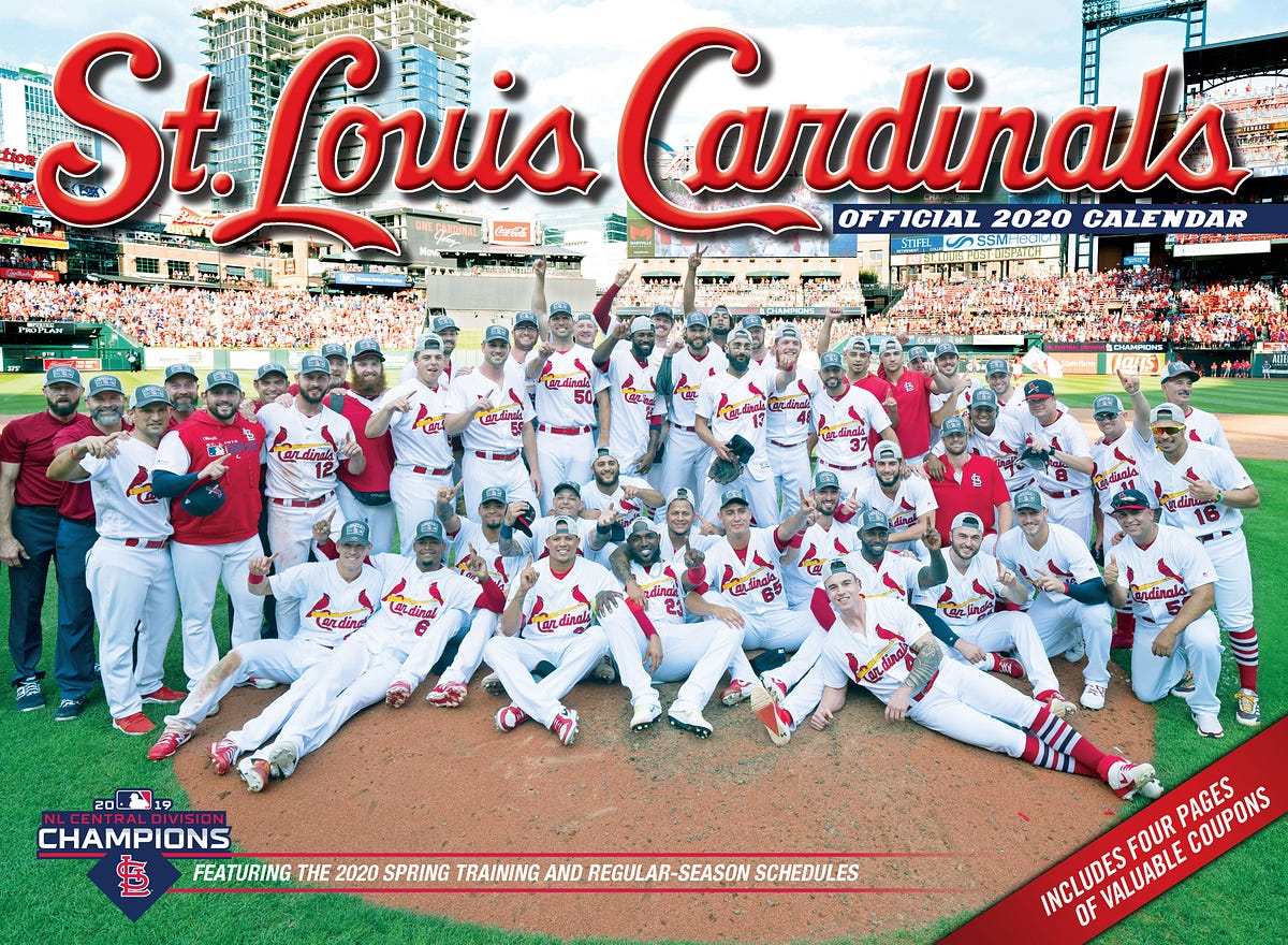 Official 2020 St. Louis Cardinals Calendar — ON SALE NOW! | by Cards Mag-nified | Cardinals Insider