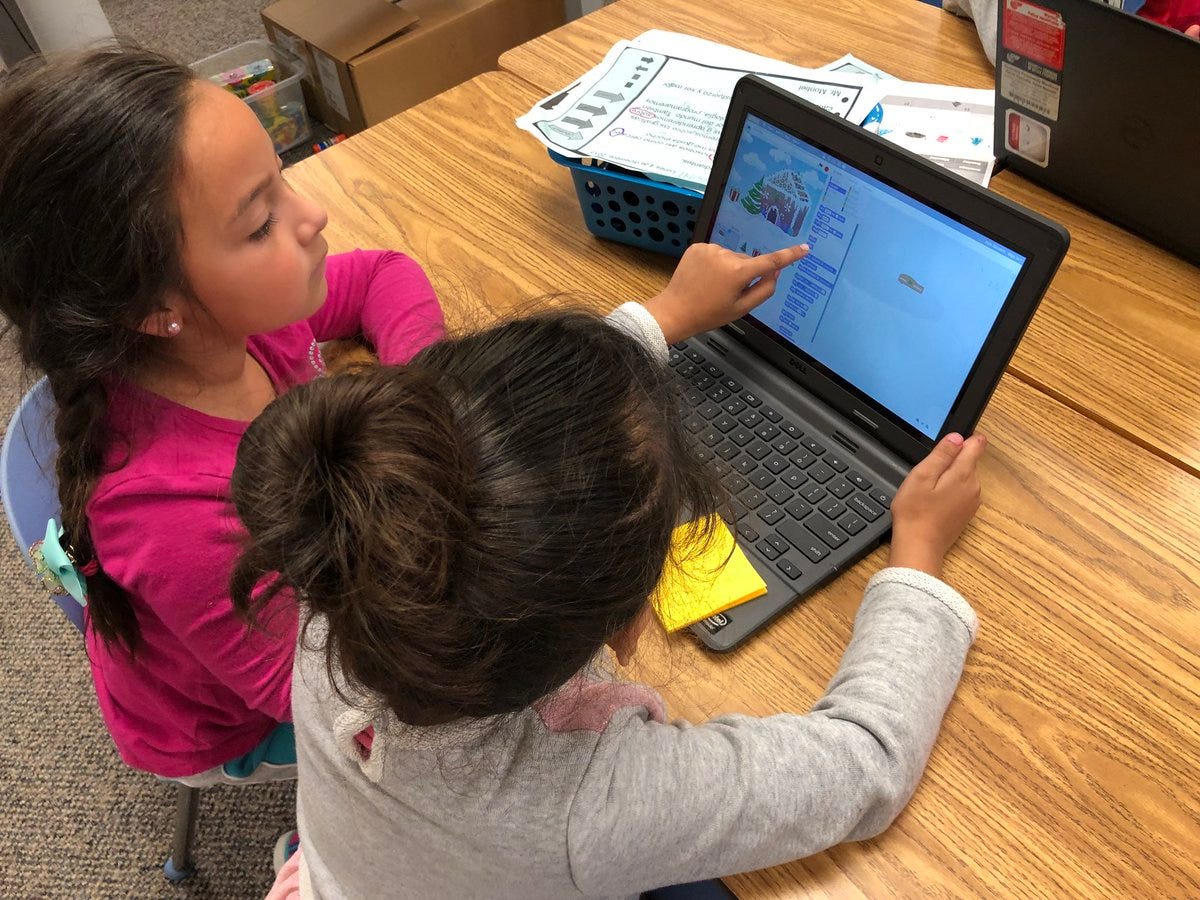Celebrating CSEdWeek in the classroom with Scratch and ScratchJr by