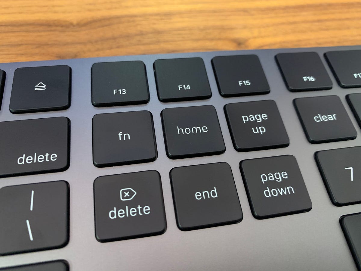 what is the end key on a mac keyboard