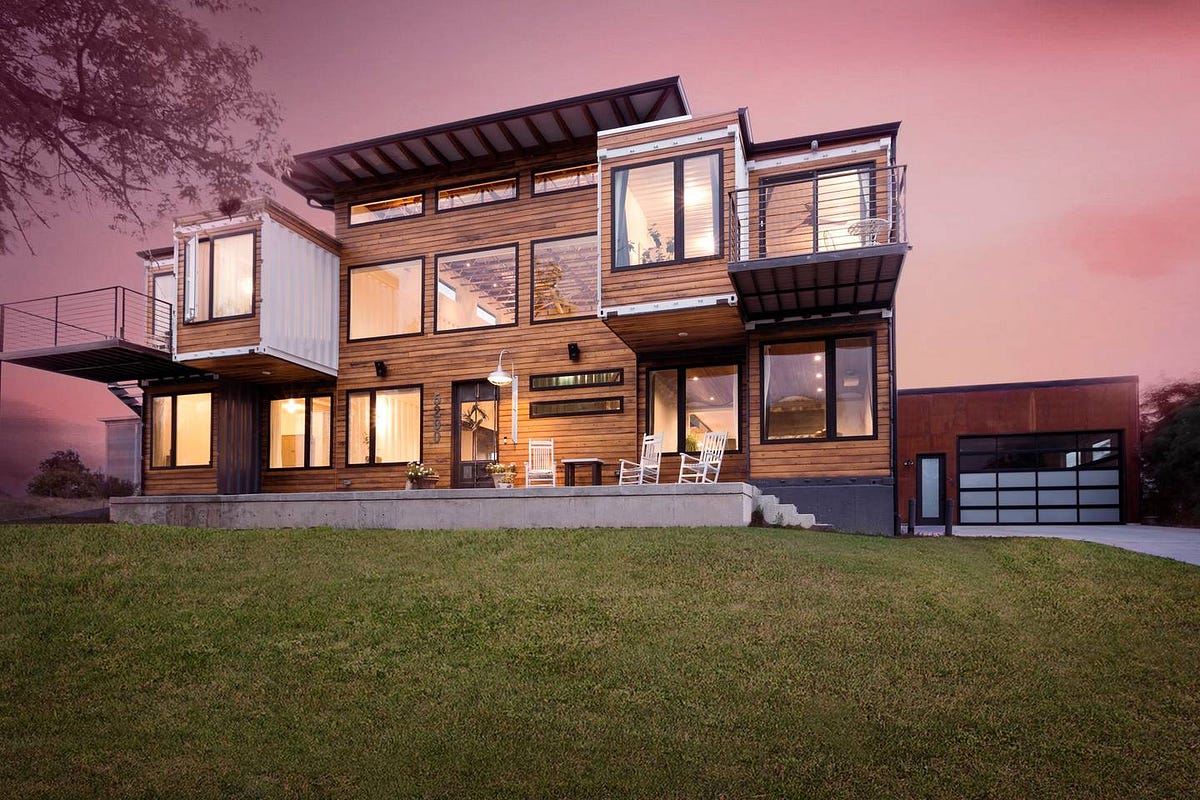 Container52, A Grand Dream House in Denver, Colorado built with 9