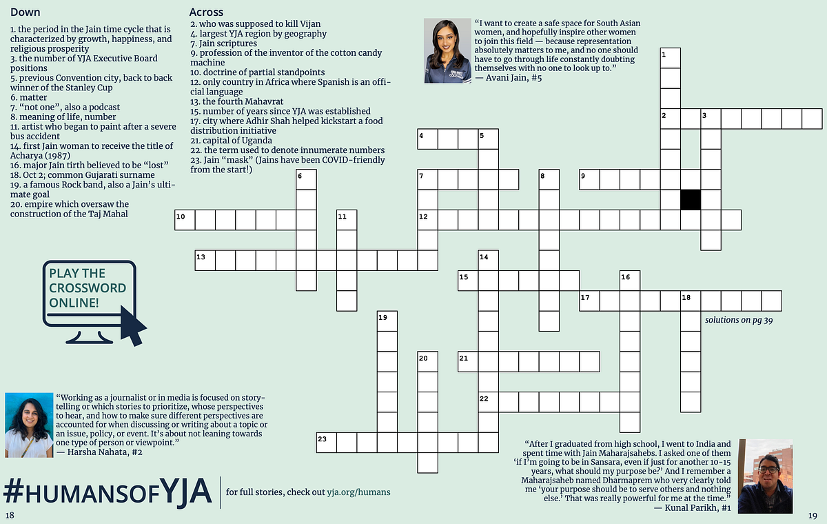 Crossword Young Minds