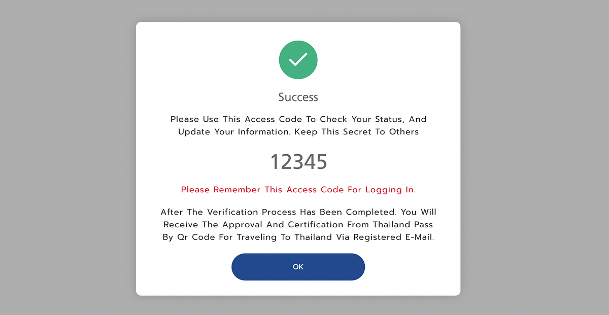 How can I check my registration status? by Thailand Pass Thailand