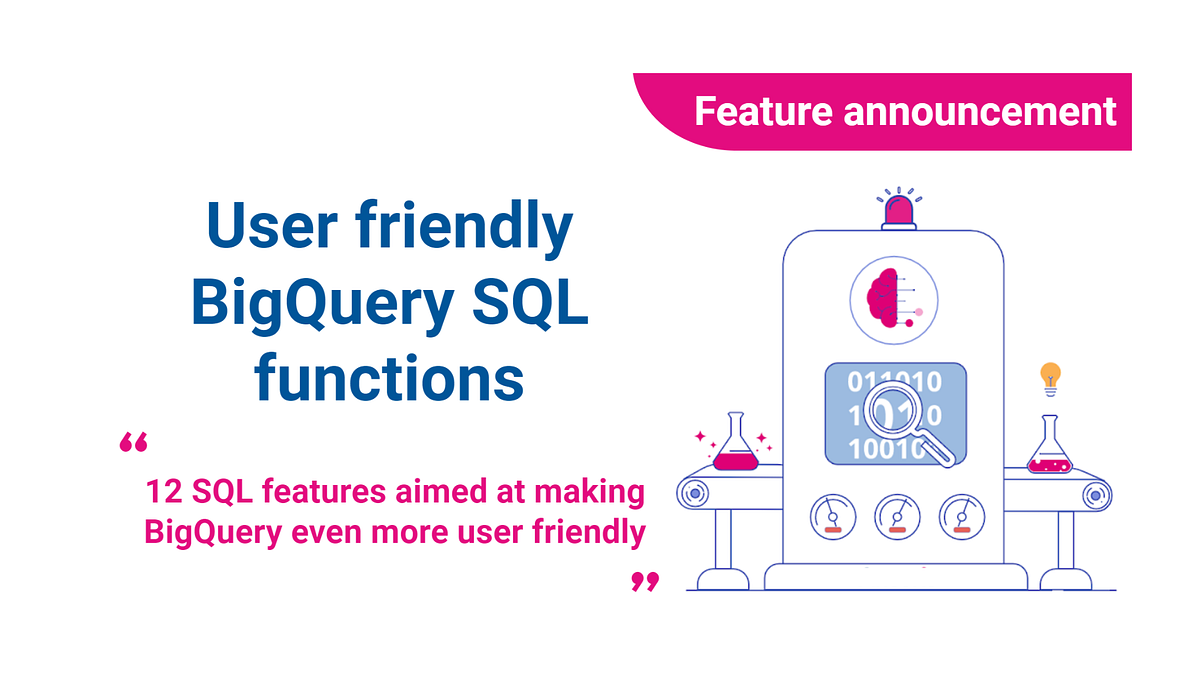 Just Released BigQuery User friendly SQL Functions