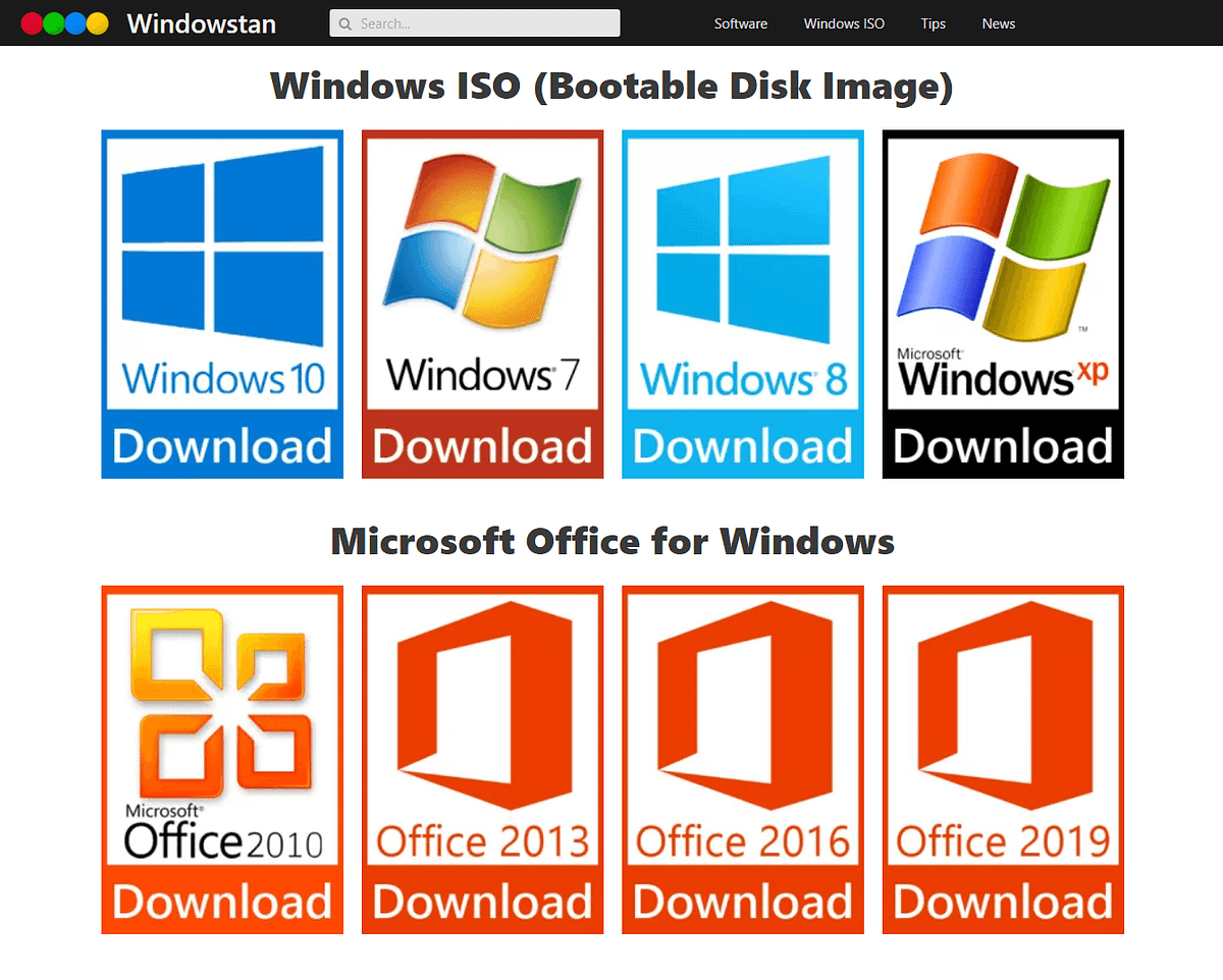 Windowstan.Com — The home of Windows OS (ISO files) — Original Disc ...