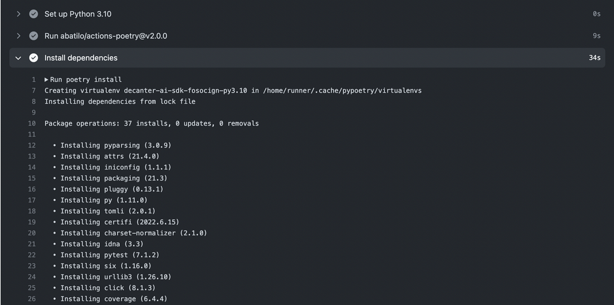 [Python Dev] 在 poetry 環境下使用 github actions 和 coveralls 來進行 CI 最終 by