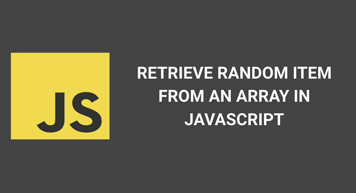 22 Javascript Get Random Array Element