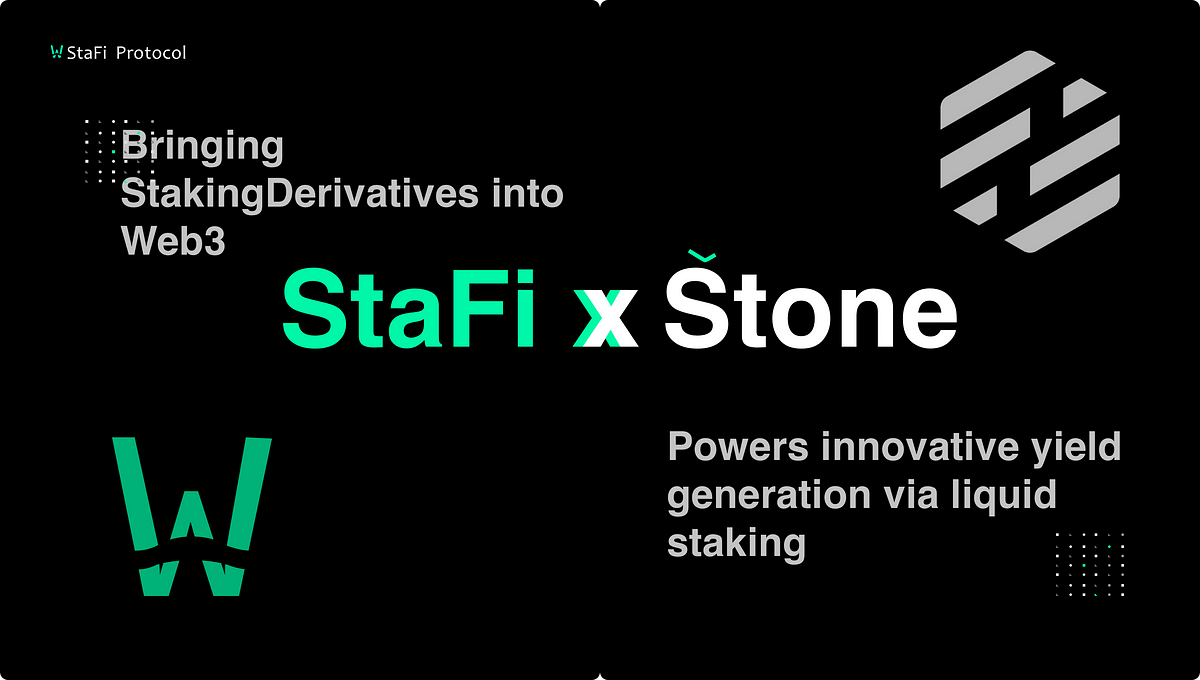 Stone collaborates with StaFi to bring liquid staking assets into DeFi 2.0