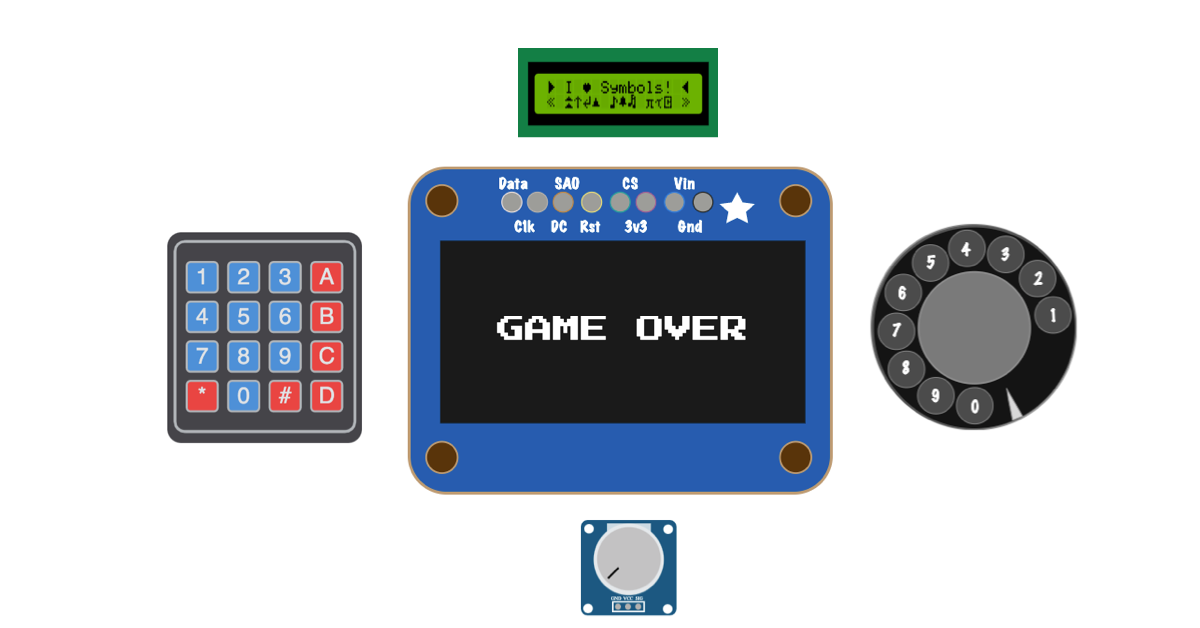 OLED Display as a Web Component