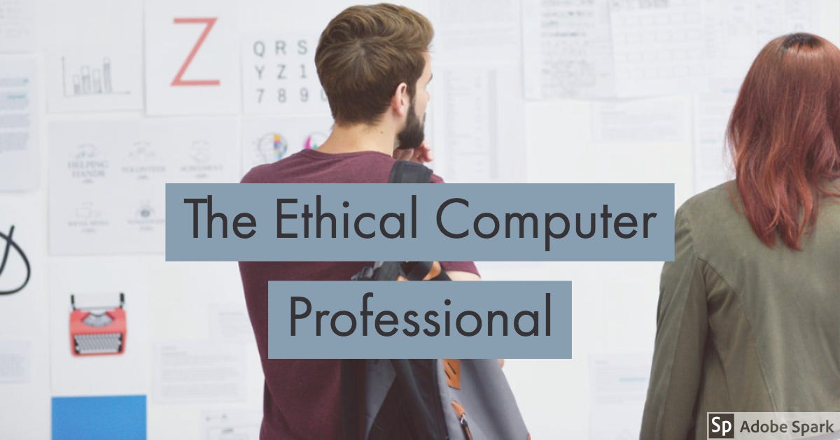 The Ethical Computer Professional by Liam Goring Human