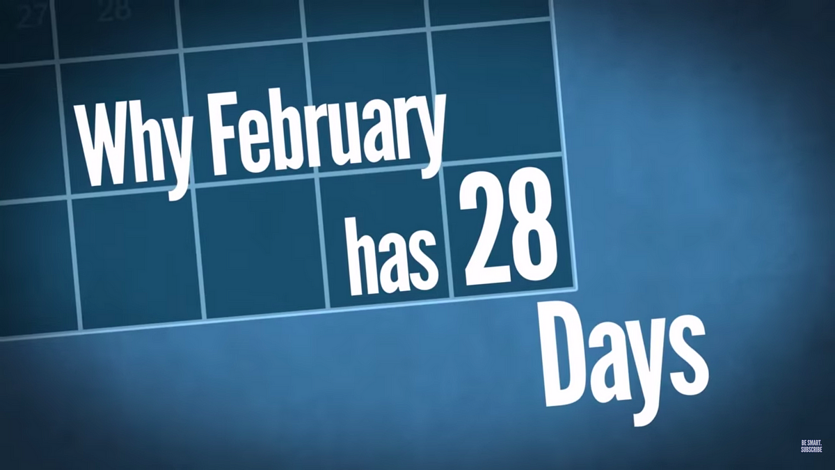 Why does February have 28 days?. This will also answer, Why do we have