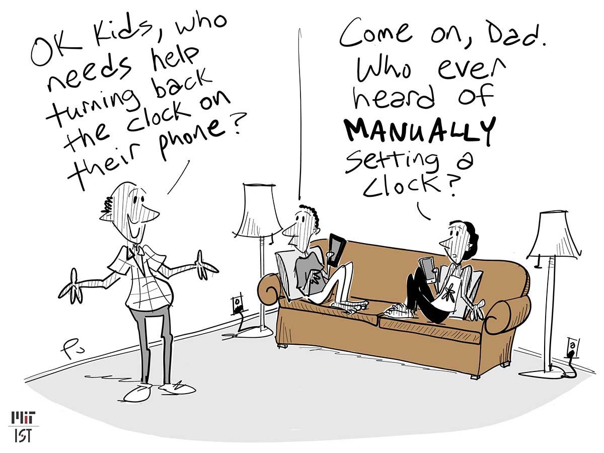 Don’t to let your clocks change themselves [CARTOON] by Phil