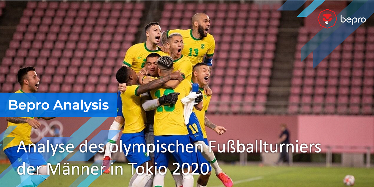 Analyse des olympischen Fußballturniers der Männer in Tokio 2020 | by Bepro  Deutschland | Medium