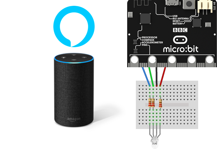 rgb led alexa