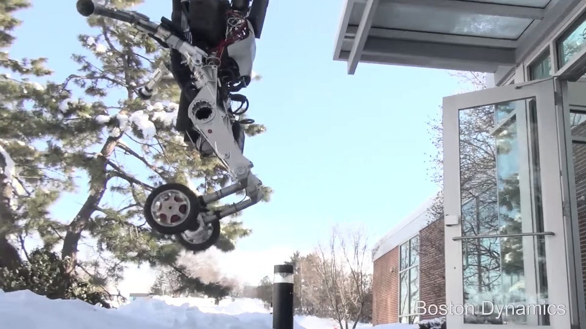 Boston Dynamics New Jumping Robot Is Terrifying By Krystian Science Medium