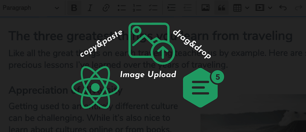 CKEditor5 With Custom Image Uploader on React