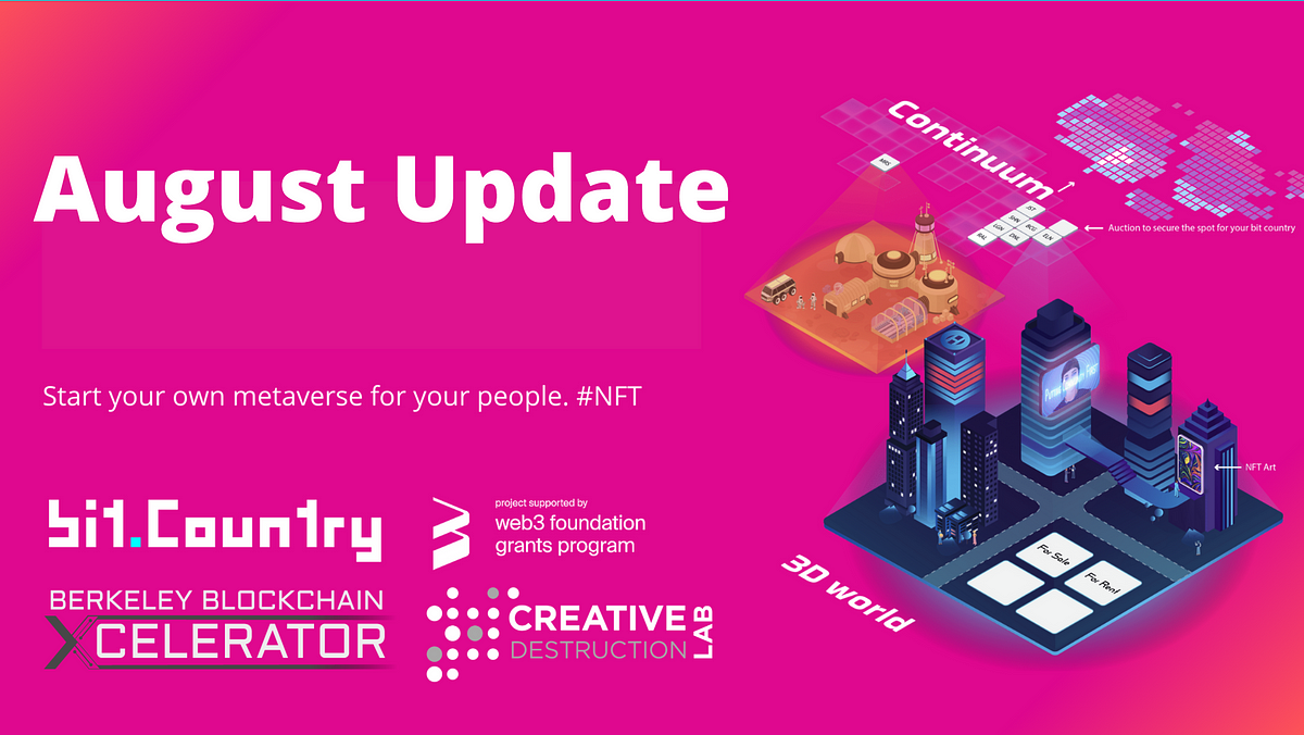 August Development Update