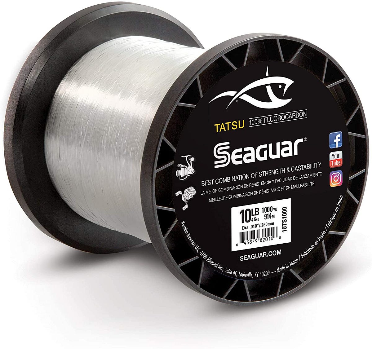 Seaguar Tatsu Fluorocarbon Line Review by fishingtel Medium