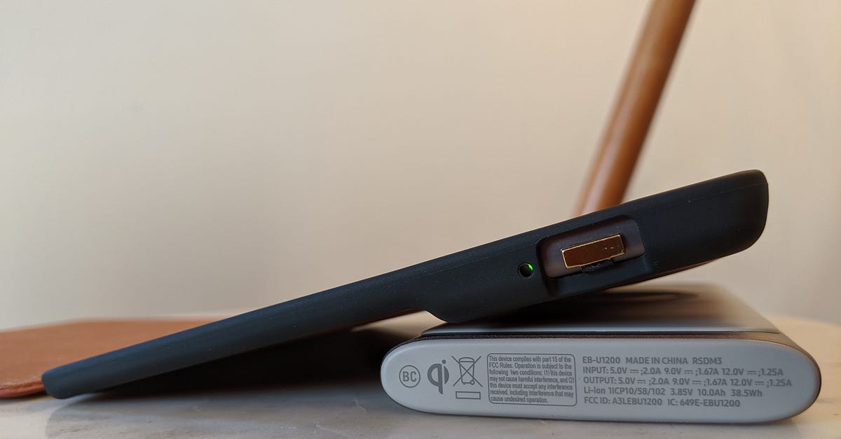 Adding Qi Wireless Charging to the Kindle Oasis, for under 8 by