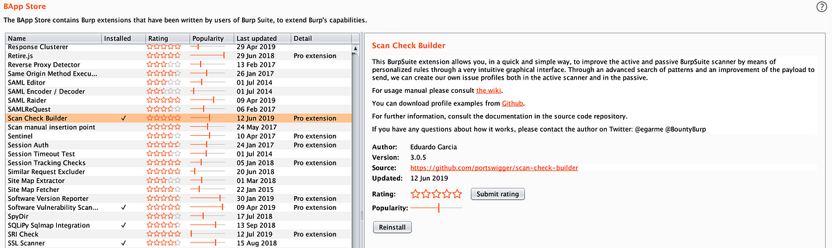 Scan check builder Plugin in BurpSuite | by gayatri r | Medium