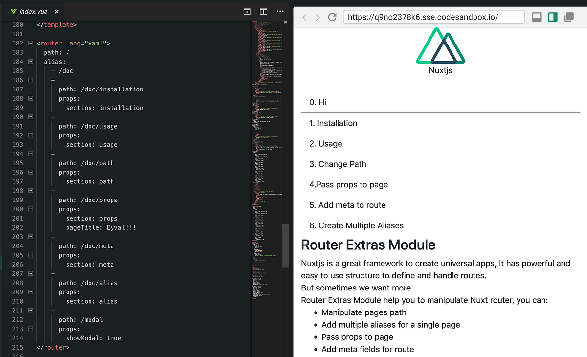 Reveal hidden capabilities of Nuxt router by Ahad Birang Medium