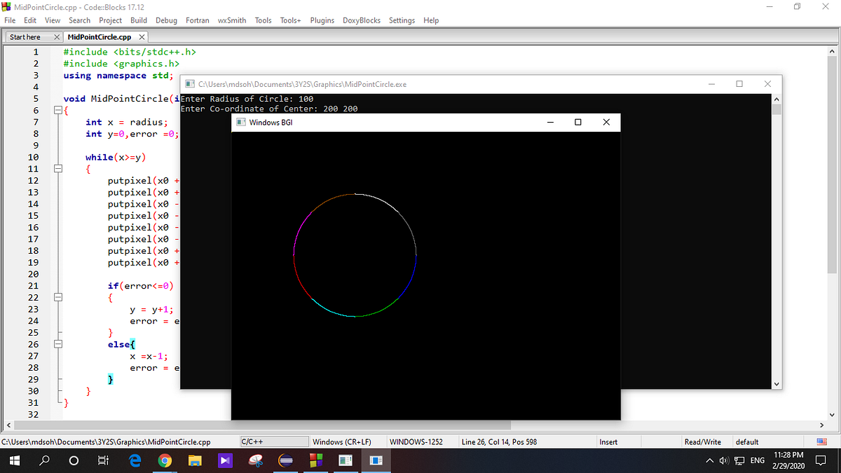 Codeblocks Configuration For “graphics.h” Header by Md Sohanur Rahman