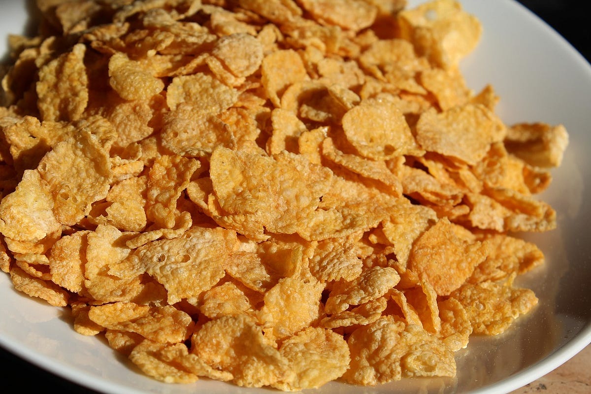 corn flakes for 1 year baby