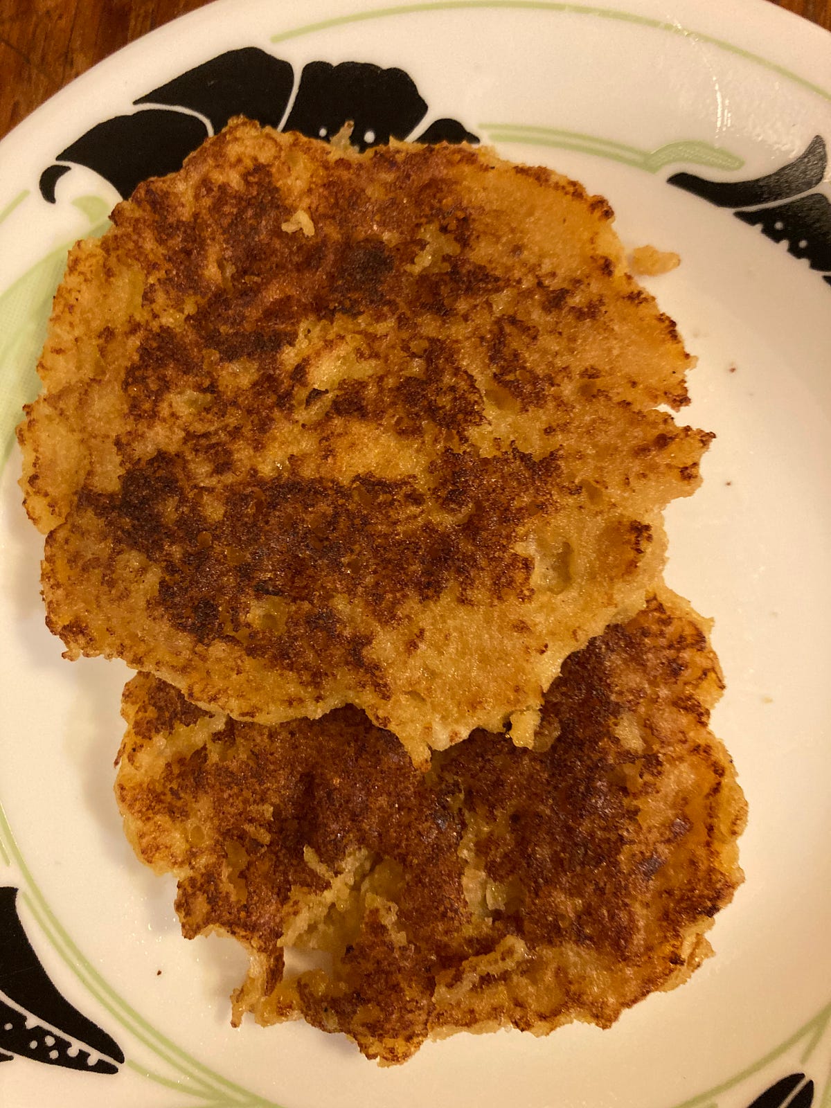 Pork Rind Panko Pancakes. 2 c pork panko by Julie Fritz Medium