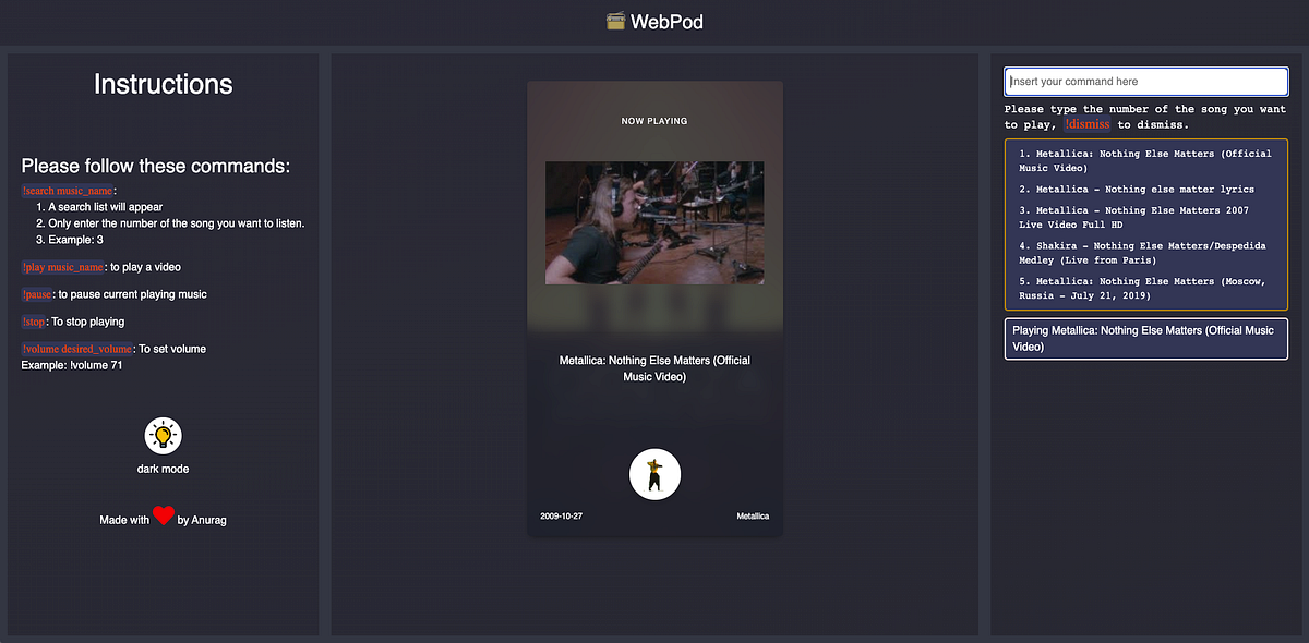 DIY Music Player with React js 📻 by Anurag Bhattacharjee Medium