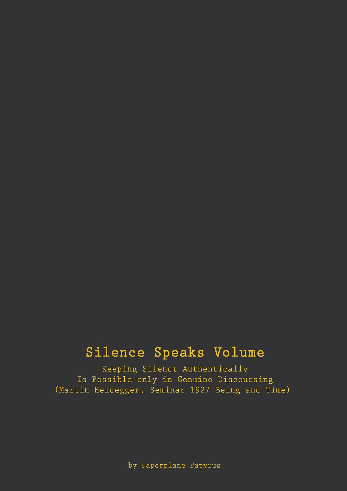 Taylavie'S Silence Speaks Volumes - 4fawm38