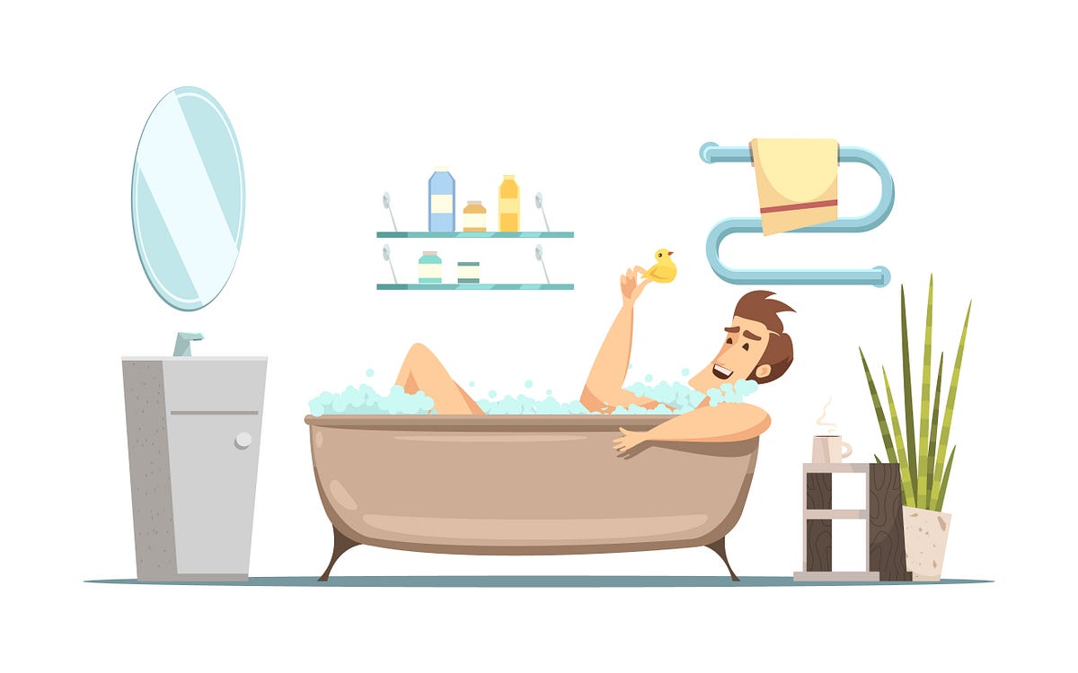 Why the 9 of Men Who Take Baths Are the Manliest by Sajjad Choudhury