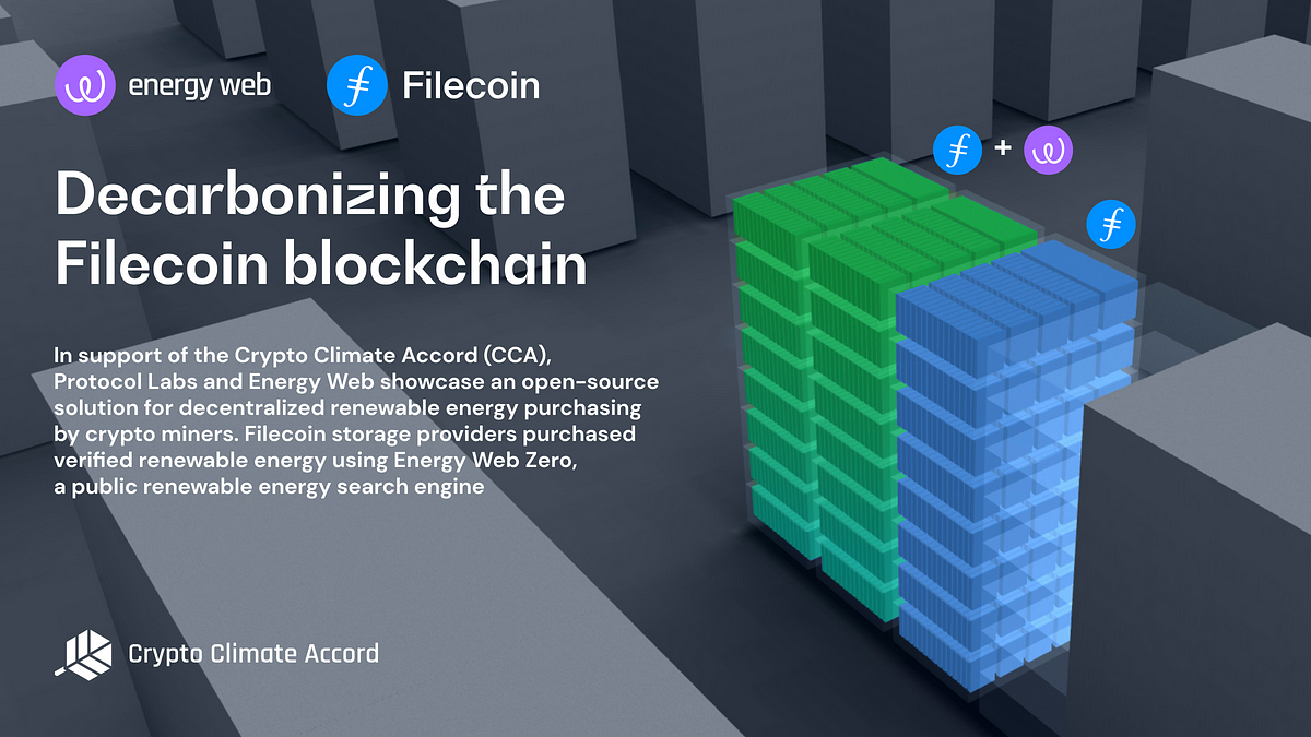 Protocol Labs and Energy Web complete first showcase of an open-source solution to decarbonize…