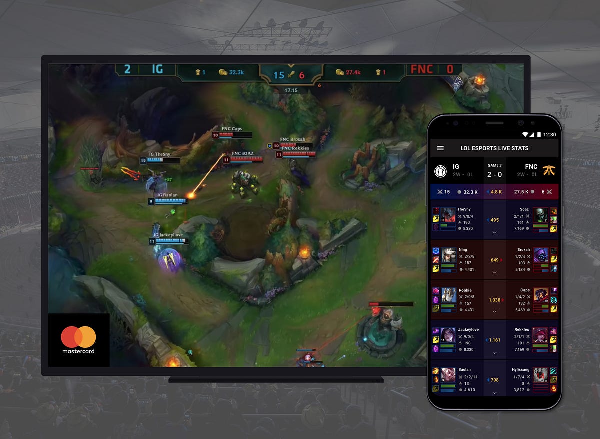 App Concept to Improve The Viewing Experience of League Esports | by Joel  Loyol | Medium