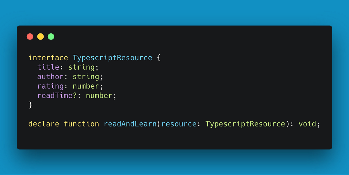 Resources For Learning Typescript | By Dan Minshew | Medium